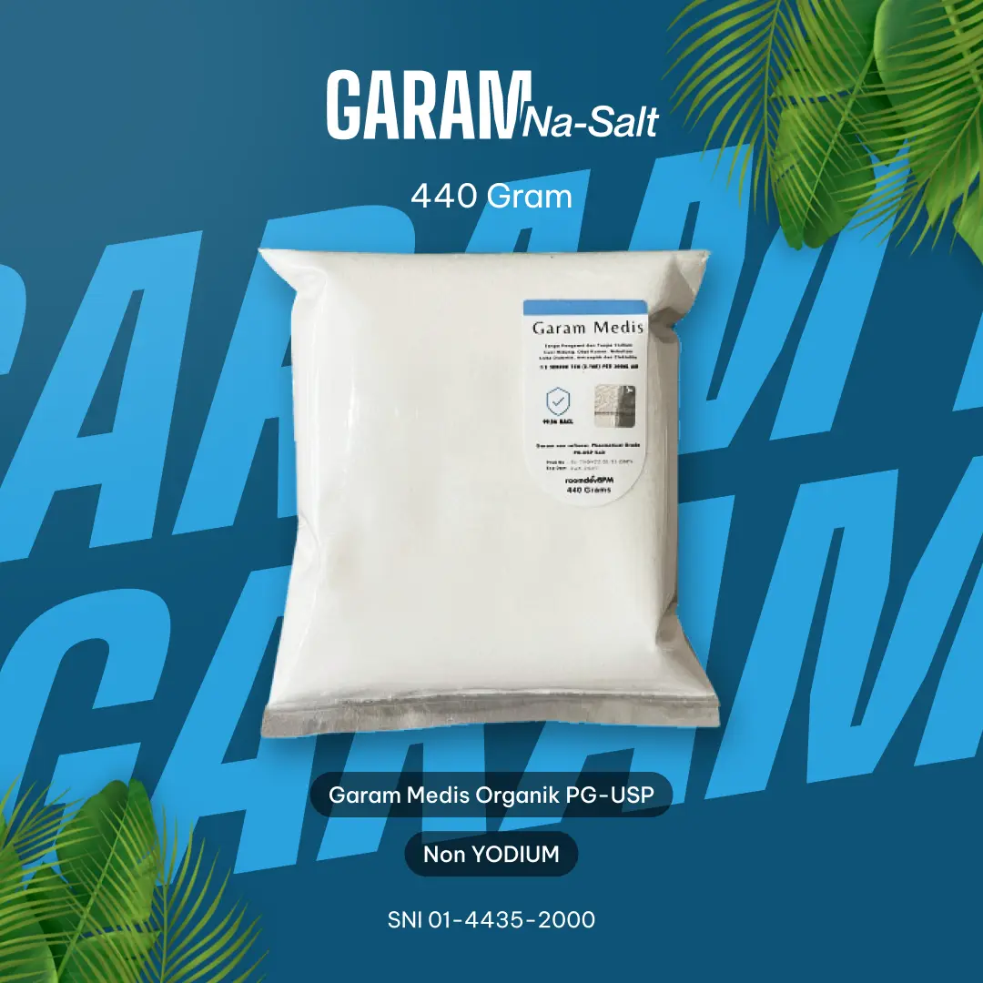 Garam NaCL Organik Antiseptik Cuci Hidung Sinusitis Polip dan Flu