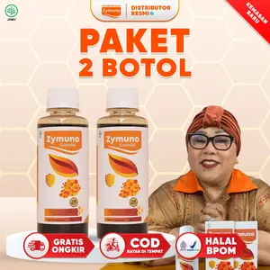 [PAKET BEST SELLER 2 BOTOL] Madu Zymuno Store Original Asli 200ml / botol - Alami, BPOM & Halal Madu Kesehatan Zymuno Official