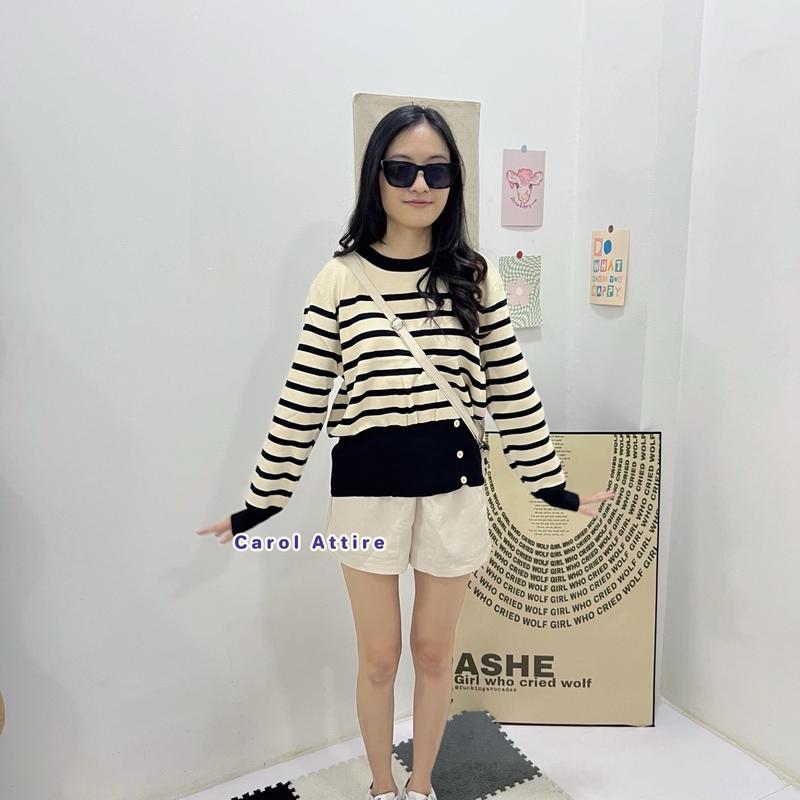 Annora Stripe Long Sleeve Top 5