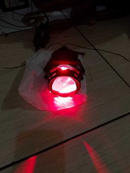 Product Review of IBRIGHT ZE 70 - Projector Biled 2.5inc Blue Lens ibright ze 70 High Low Putih plus kipas pendingin from A**a 2
