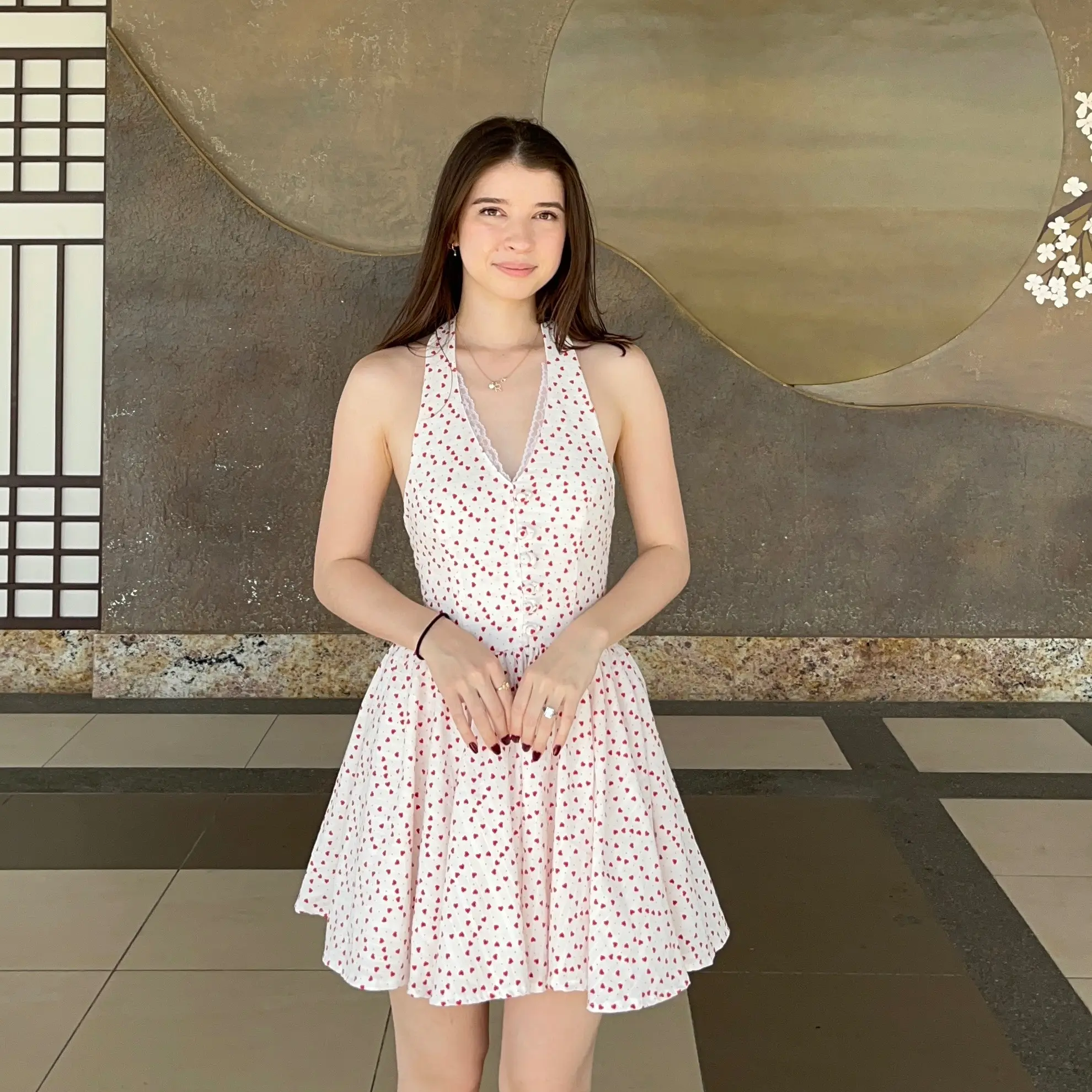 NEW! Valentine's Exclusive Poala Women's Doll Dress | Red Lace, White Lace,  Heart Printed - TikTok Shop Philippines
