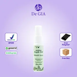 AVERO Fresh Cool Mouth Spray - BPOM Parfum Mulut, Pengharum Mulut & Penyegar Mulut