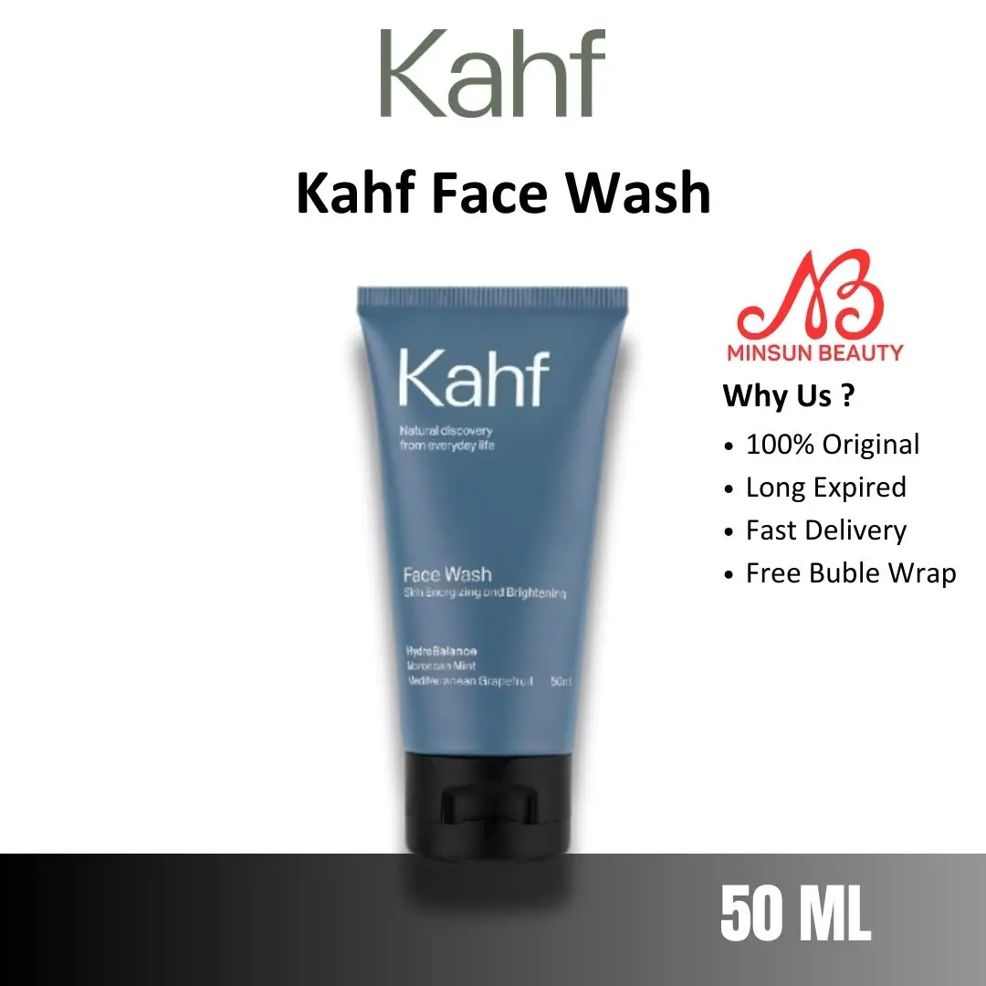 Kahf Face Wash Sabun Muka Wajah Brightening 50 ML