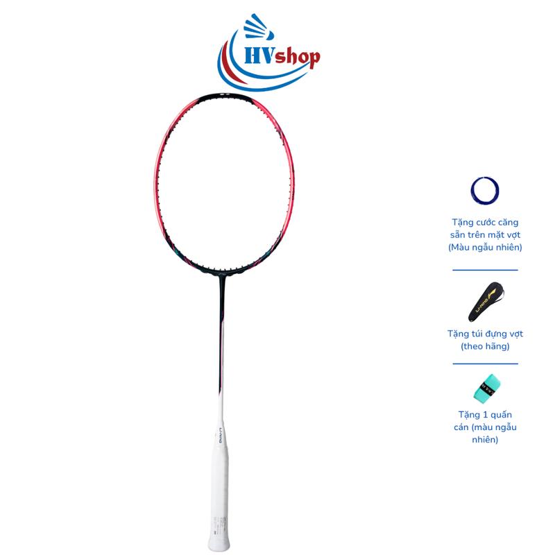 Vợt cầu lông Li Nin Halbertec Motor Pro tặng cước căng sẵn trên mặt vợt bao đơn và quấn cán - HVShop