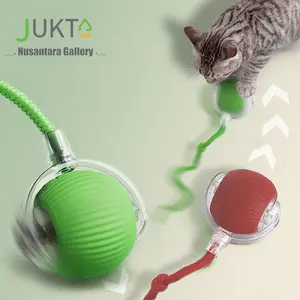 JUKTA[COD]New Pet Smart Rotating Ball For Pet Mainan Bola Kucingball For Pet Mainan Interaktif Pintar