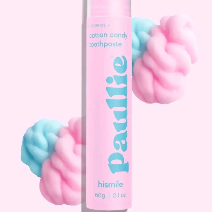 Hismile toothpaste cotton candy