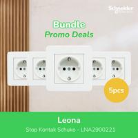 Gambar Bundle 5pcs - Schneider Electric Leona stop kontak CP - LNA2900221 dari Schneider Electric Indonesia Kab. Bekasi 1 Tokopedia
