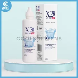 Air Softlens X2 Sanso 120ml / Cairan Softlens X2 Sanso + Bio Formula 120 ML / X2 Sanso + Bio Formula 120ml Multi Porpose Solution / Air Pencuci Softlens / Steril / Pembersih Softlens / Soflen / Softlen / Soflens / Coolsoftlens / CSCOOL