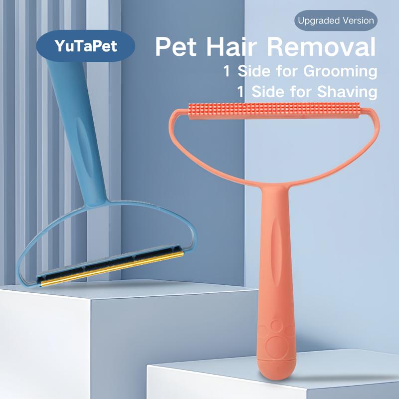 Pet Hair Remover Dog Cat Hair Remover, Lint Cleaner Pro, Fur Removal Tool, Portable Carpet Scraper, Fuzz Rollers Hairball Shaver Brush for Carpets, Car Mat, Couch, Pet Bed, Furnitu 0