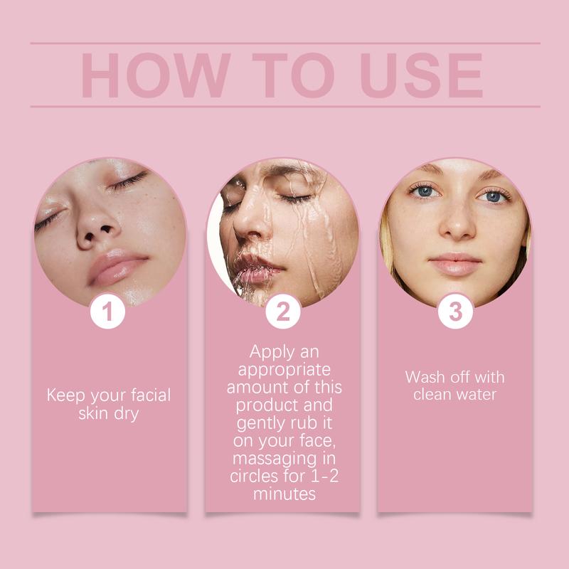 Product Introduction of Hoygi Strawberry Cleansing Makeup Remover Gentle Ingredients Makeup Removing Treatment Deep Cleansing Improves and Nourishes Skin Texture 9