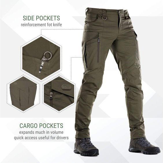 Celana Panjang Polos Mtac Premium / Celana Katun Pria / Celana Kerja / Celana joger Hitam 4