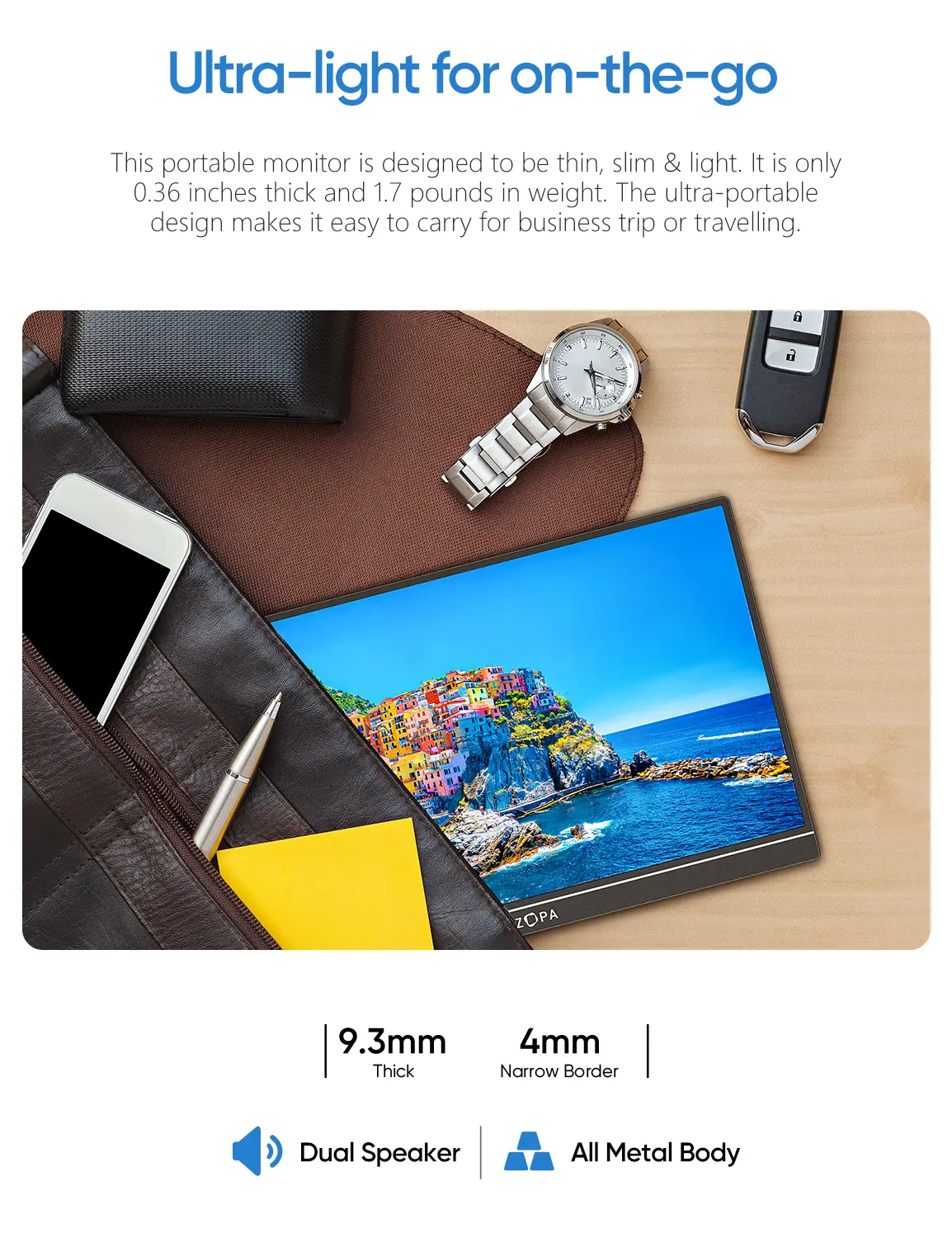 Màn hình Cầm Tay ARZOPA, 16,1 inch, 100% sRGB FHD 1080P, Chân đế, Màn hình máy tính xách tay, Độ tương phản màu cao, Màn hình IPS chăm sóc mắt, Thích hợp cho văn phòng và giải trí cao cấp, Z1C | BigBuy360 - bigbuy360.vn Màn hình Cầm Tay ARZOPA, 16,1 inch, 100% sRGB FHD 1080P, Chân đế, Màn hình máy tính xách tay, Độ tương phản màu cao, Màn hình IPS chăm sóc mắt, Thích hợp cho văn phòng và giải trí cao cấp, Z1C | BigBuy360 - bigbuy360.vn