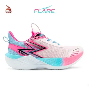LJS Flare Ladies Peach Sepatu Running Size 36-40 Sepatu Olahraga Wanita