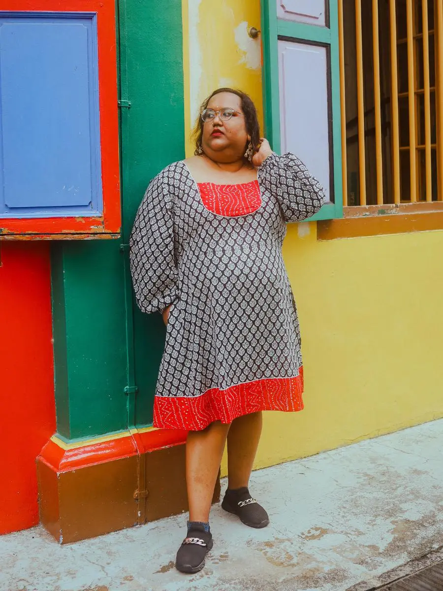 [TCC] Plus Size Bishop Sleeve Dress, Casual, Formal Dress,from TCC