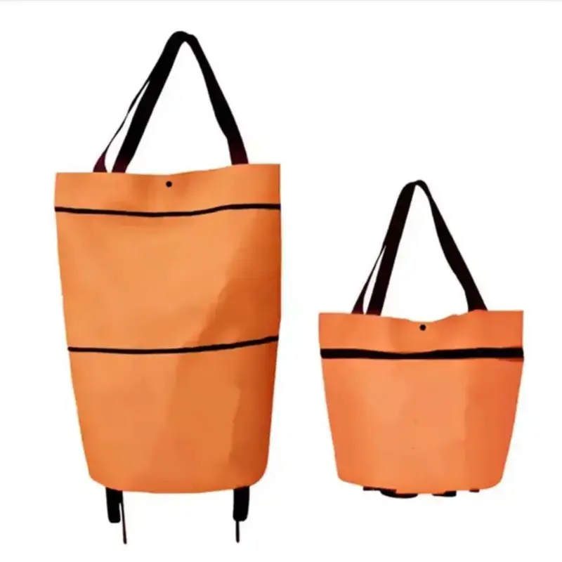 COD Tas Belanja Troli Lipat Trolley Shopping Bag Tas Lipat 3