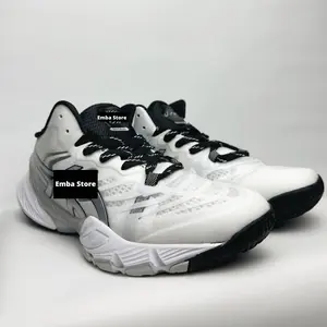 Sepatu Olahraga Tenis Volly 4ṡicṡ G3L-Lyt3 III MT white Silver Orῖgῖnal New - Bisa Cod