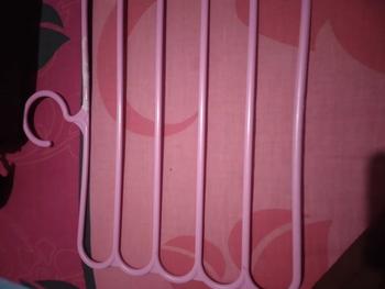 Product Review of HUGO Gantungan Hanger 5 Susun Serbaguna Gantungan Jilbab Gantungan Celana Baju Pakaian Plastik Multifungsi from s**y s**i 0