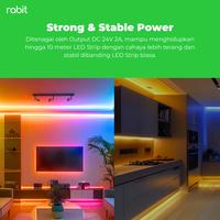 Gambar RABIT SMART LED STRIP COLOR CONTROLLER RGB CW WW ADAPTOR UP TO 10 METER dari Rabit Smart Home Kota Administrasi Jakarta Timur 3 Tokopedia