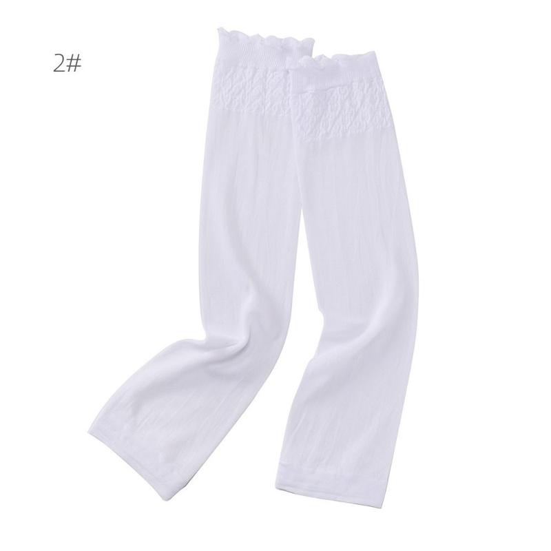 Portable Elastic Fabric Thin Sun Protection Sleeves Sun Protection Solid Color Middle Eastern Style Sleeves Anti-UV Stretch Fabric Armbands Summer 6