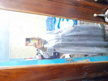 Product Review of Moana Set Hijab Segiempat Gamis Wanita Muslim Mewah Ceruty Babydoll Printing Mix Tille Tutu Cantik from E**y d**k R**u 2