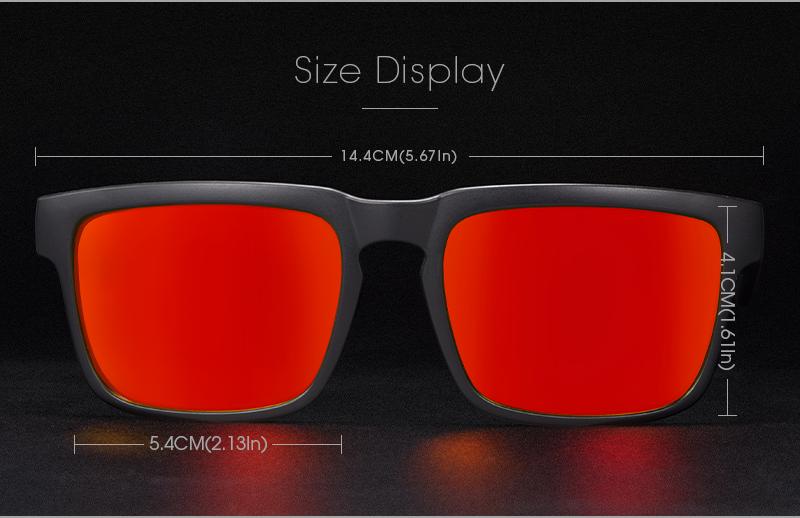 Product Introduction of SCVCN Polarized Sunglasses Men Women Sunglasses UV400 Outdoor Sports Driving Fishing Running Motorcycle Hiking Riding Goggles Hiking Surfing and Sunbathing Vacation Eyewear 12