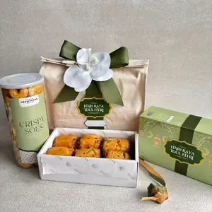 [BEST SELLER] Camilan Nagih! Hampers Ramadhan Sakinah (A) Abon Gulung Kesayangan isi 6 Pcs - Crispy soes Original/Cheese - Roti Tekstur Fluffy & Abon Premium