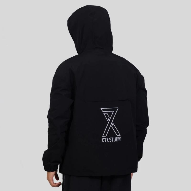 Áo Khoác Dù Sợi Lạnh Nữ Couple TX Form Relax FW25 WOP 2094