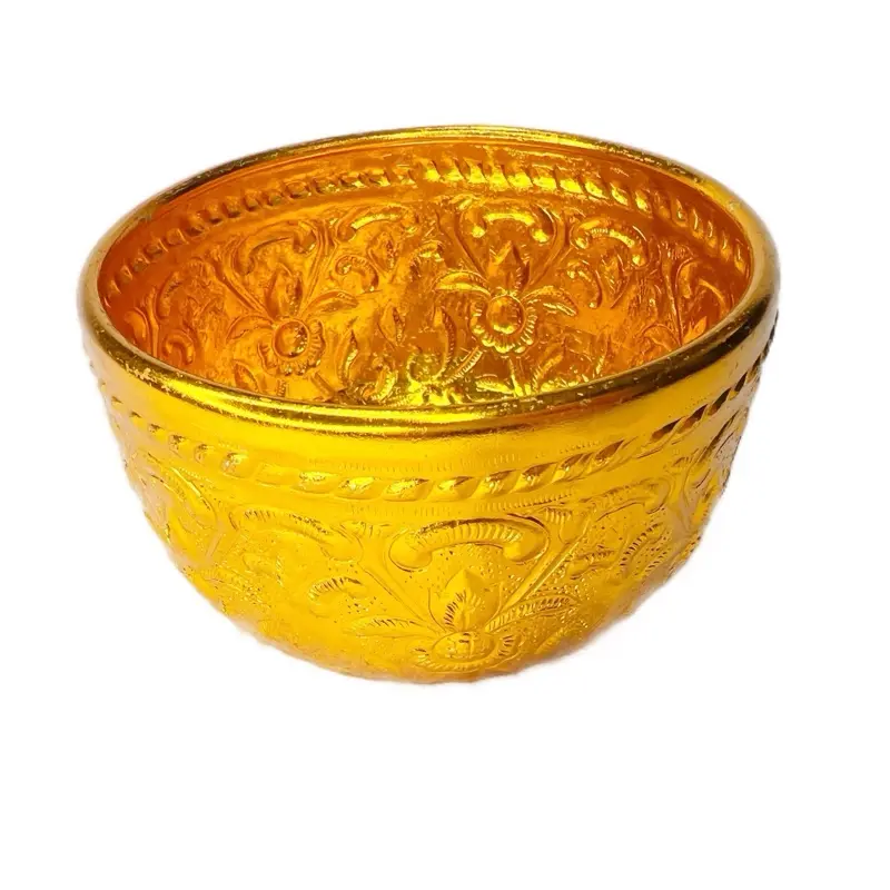 Good Quality Zinc Alloy Thai Style Offering Gold Bow (Medium Size)