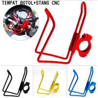 Dudukan Breket Holder Tempat Air Minum CNC untuk Sepeda Motor - Motorcycle