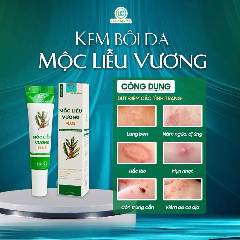 Kem bôi da Mộc Liễu Vương - Hỗ trợ giảm ngứa vùng nhạy cảm nổi mẩn đỏ li ti ghẻ hắc lào nấm chân tay nấm đầu.....