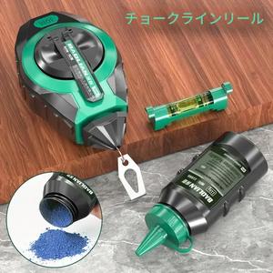 30m/98ft 伸縮式定規 手回し機構・クイック巻き取り、強化タイプ。木工・建設現場・家庭リフォーム・DIY愛好者向け
