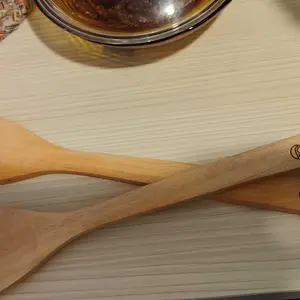 [IN HOUSE] Pero Set 2 Wooden Spatula Mahogany + Sutil Irus