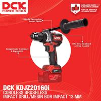 Gambar DCK Cordless Brushless Impact Drill / Mesin Bor Impact Baterai 13mm / Mesin Bor tembok Baterai Torsi KDJZ20160i - UNIT ONLY dari DCK Power Tools Indonesia Kota Administrasi Jakarta Barat 4 Tokopedia