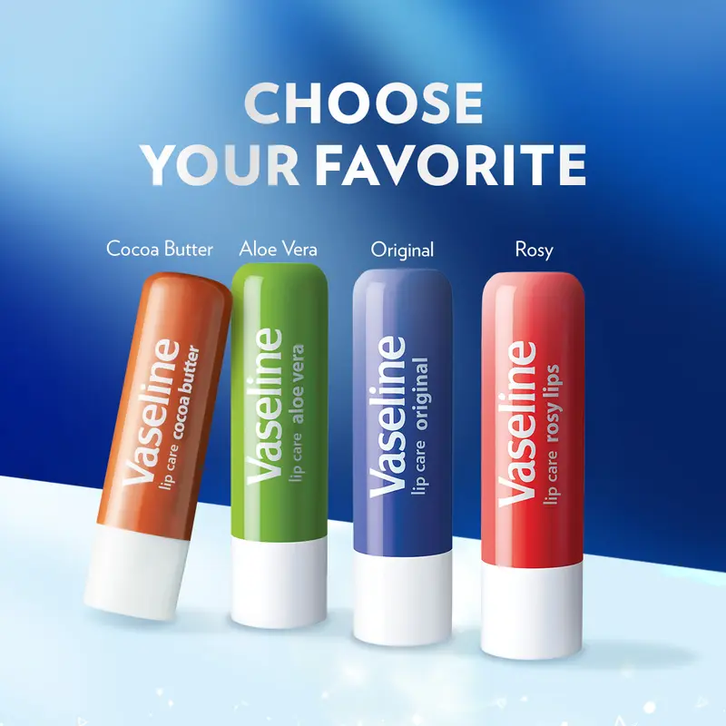 Vaseline Lip Therapy Balm Stick ORIGINAL 4.8gr - Pelembab Bibir - Lip Balm 6