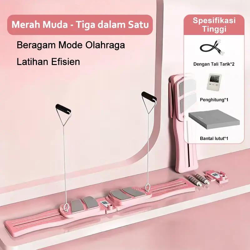 Merah muda (Tali Tarik+Timer)