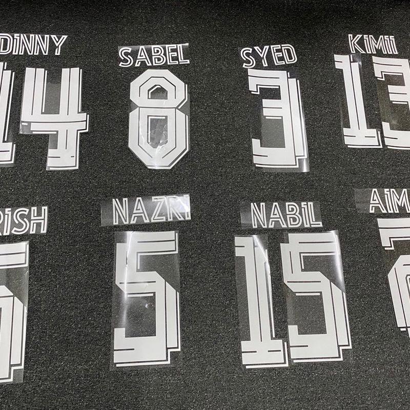 PRINT NAMA NUMBER LOGO SPONSER - TikTok Shop Malaysia