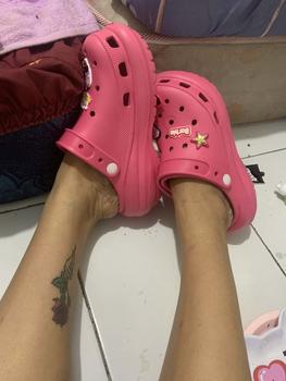 Product Review of [YESPLUS] 8102-1 Sendal Baim Fuji EVA Rubber Dengan Jibbitz 3D Anti Slip Import Fashion Hitam Pink from B**y z**n 1