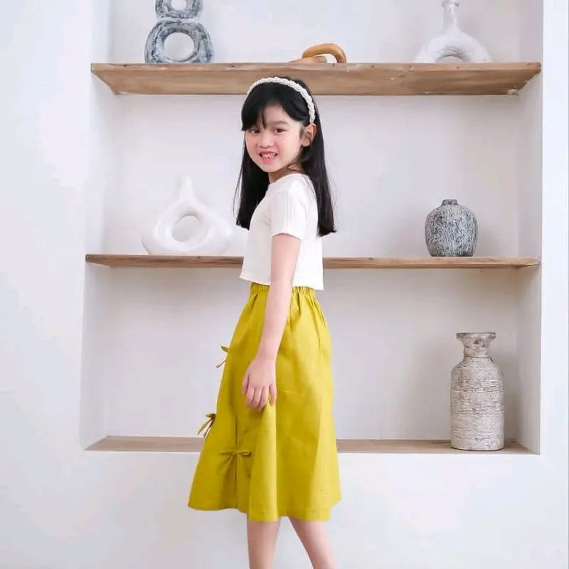 ROK PITA // ROK ANAK 2-6THN// ROK LINEN Perempuan Bayi Cewek Katun 4