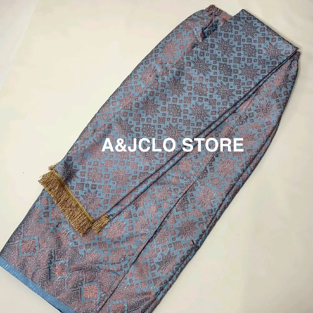 Set Baby Blue Tembaga+Selendang