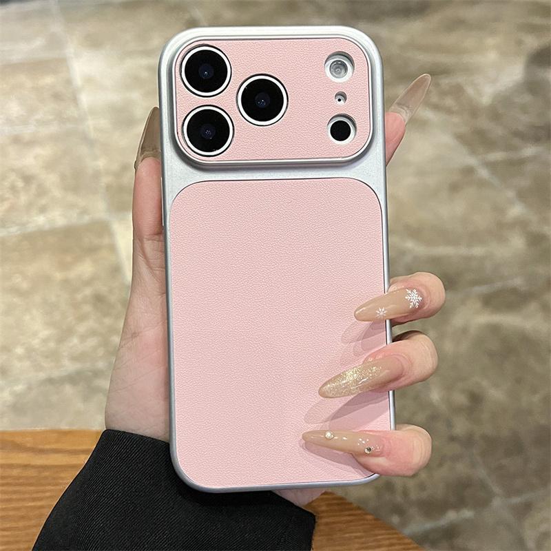 Ốp lưng JISU vân da mờ chống sốc cho Apple 17, 16, 15, 14, 13, 12, 11 Pro Max PLUS Air với nút chụp ảnh và cửa kính ống kính lớn