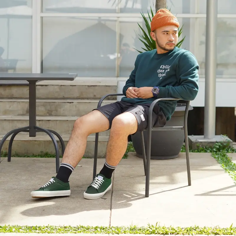 Tragen Footwear Scarlet Backwoods Sepatu Sneakers Casual Canvas Shoes Pria Hijau Army  Snekers  Sport 4