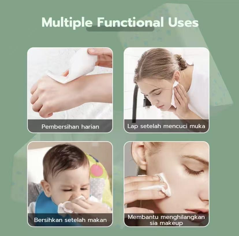 [Penawaran Super Baru] Tisu Wajah Mewah GLOSSE 3 Lapis, 360 Lembar, Tisu Wajah untuk Bayi, Gratis Ongkir, Harga Promosi