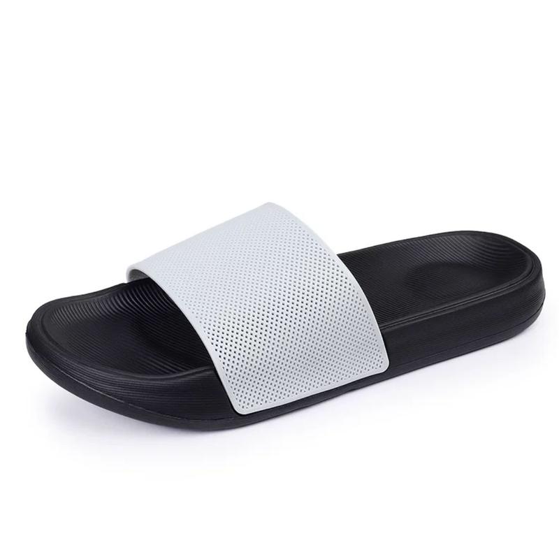 Sandal / Sendal Slip On / Slipper / Slide / Kokop / Pria / Laki laki / Cowok / Anak anak / Anti Licin / Empuk Nyaman / Kuat / Anti Licin / Jaring Polos Karet Shoes Selop Flat 3