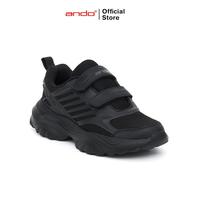 Gambar Ando Official Sepatu Sneakers Iguchi 03 V Remaja - Hitam/Hitam - Hitam/Hitam, 35 dari Ando Official Store Kota Bekasi 2 Tokopedia
