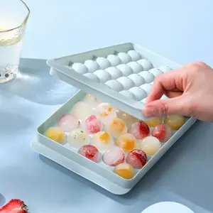 Cetakan Es Batu/Cetakan Puding Bulat 33 Grid