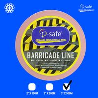 Gambar i-Safe Safety Line/Barricade Line/Pita Pembatas Merah Putih 3" X 500M dari i-Safe Official Kota Administrasi Jakarta Pusat 3 Tokopedia