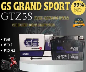 AKI ACCU MOTOR KERING GTZ5S Grand Sport MF