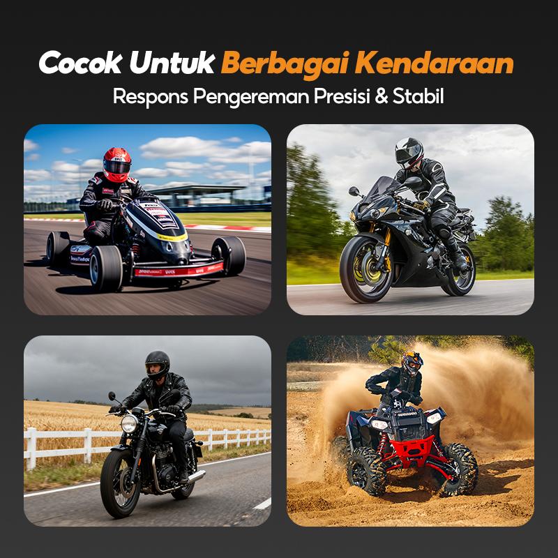 【Pengiriman 24 jam】Piringan Cakram 260mm Disc NPS Floating Lubang 4 Vario 125/150 Mio Sporty Scoopy Beat GENIO Fizr Nmax Aerox DLL Motorcycle