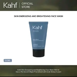 khaf skin energizing and brightening Face whas 100ml - sabun pembersih wajah pria mencerahkan mengatasi kulit kusam kering menenangkan