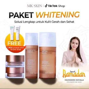 [Special Live] PAKET WAJAH WHITENING - MK SKIN skincare Daycream &